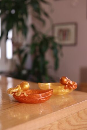 Set Of 2 Boat & Octopus