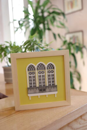 Light Box Detailed Triple Arches