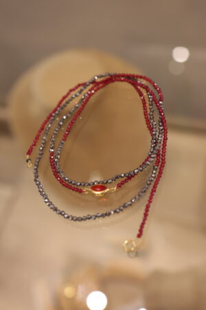 Bracelet 5 Layers Red